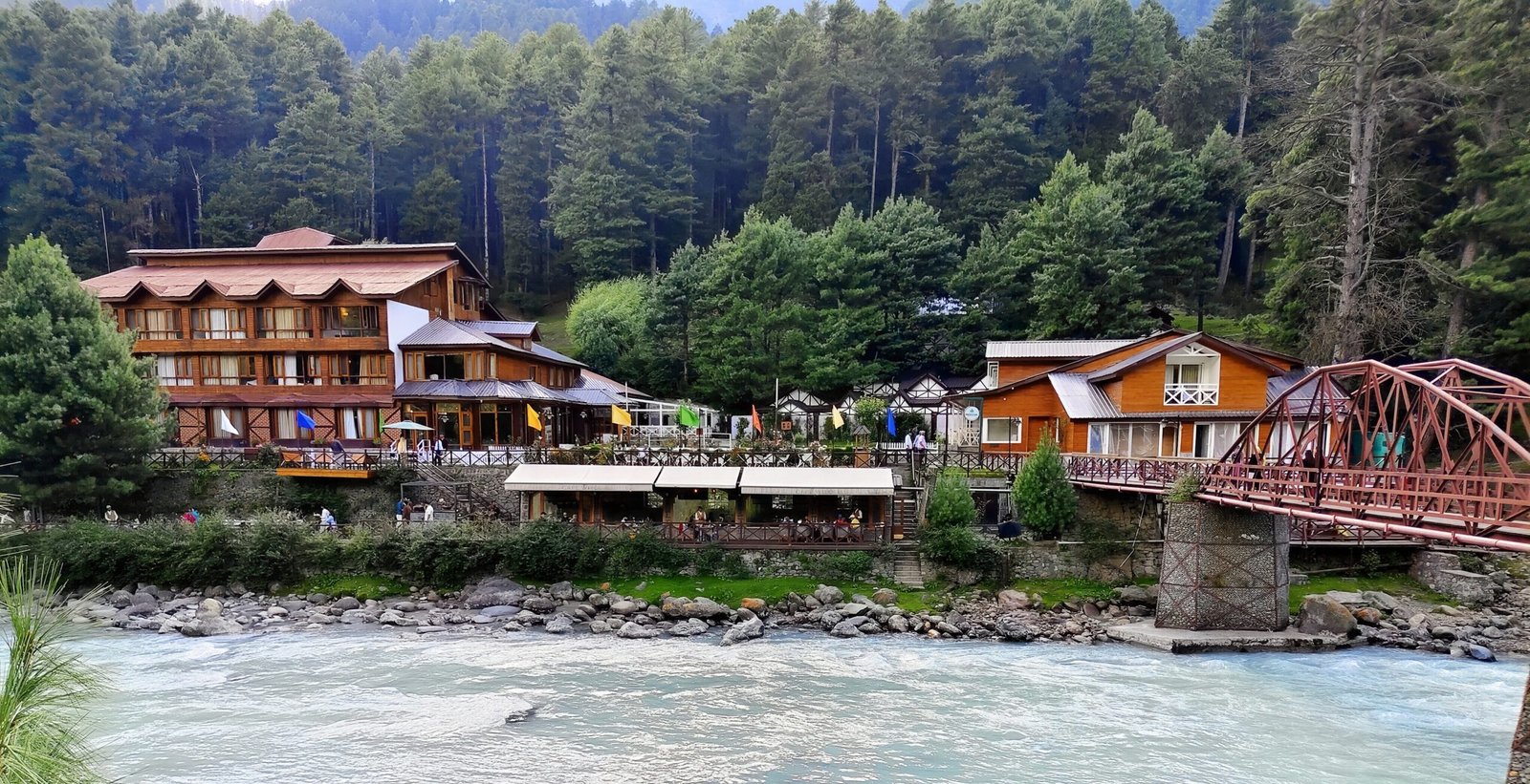 Beautiful Kashmir mountain landscape for Kashmir tour packages